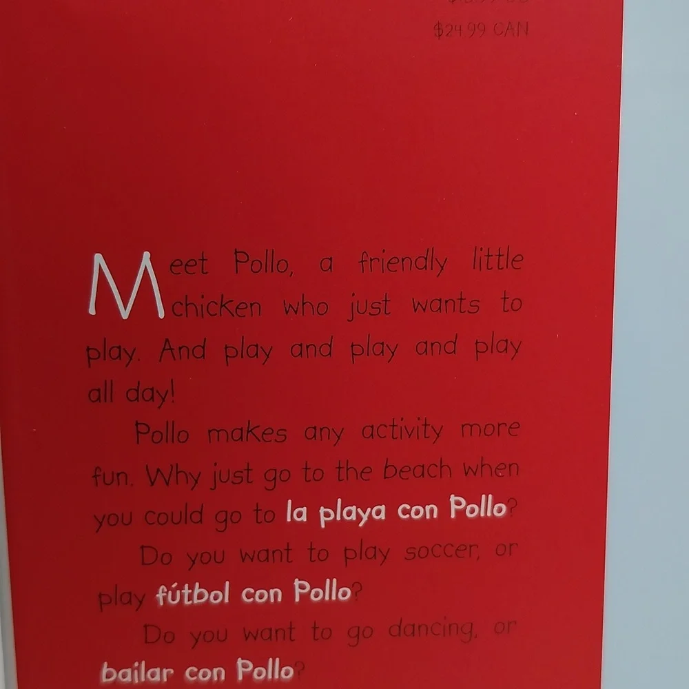 Con Pollo A Bilingual Playtime Adventure Kids Book - Jimmy Fallon Jennifer Lopez